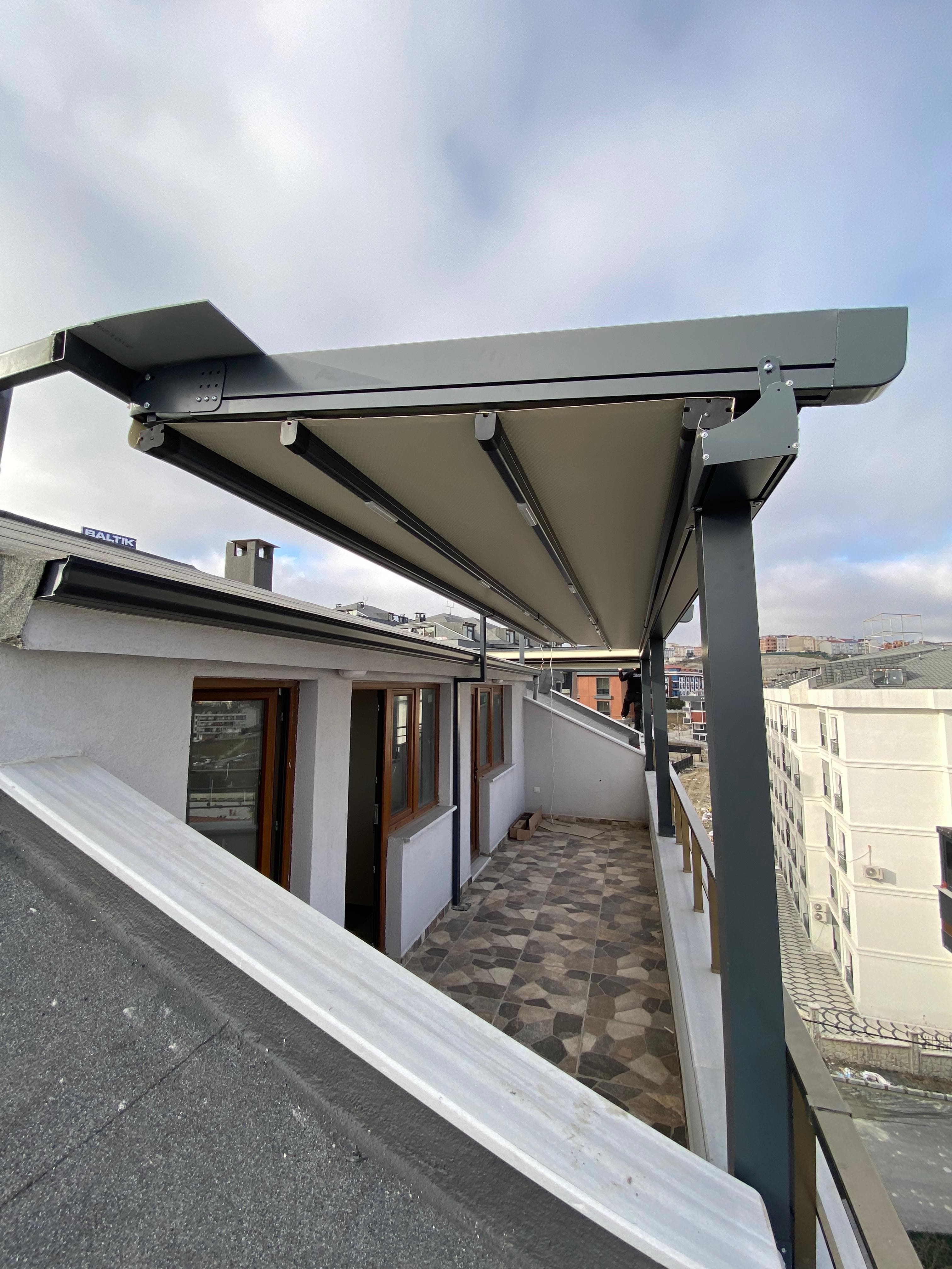 Pergola Tente — Teras Projesi